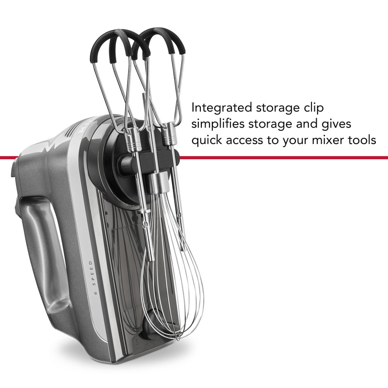 KitchenAid 6 Speed Hand Mixer with Flex Edge Beaters -
