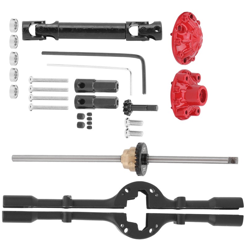 Metal Axle Differential Drive Shaft Kit Accessory Fit for WPL