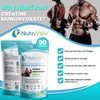 Creatine Monohydrate 1000mg Pure Supplements Gain Muscle & Build Strength