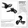 sourcing map 2Set RC Boat Propeller, 3 Blades Propellers 4mm
