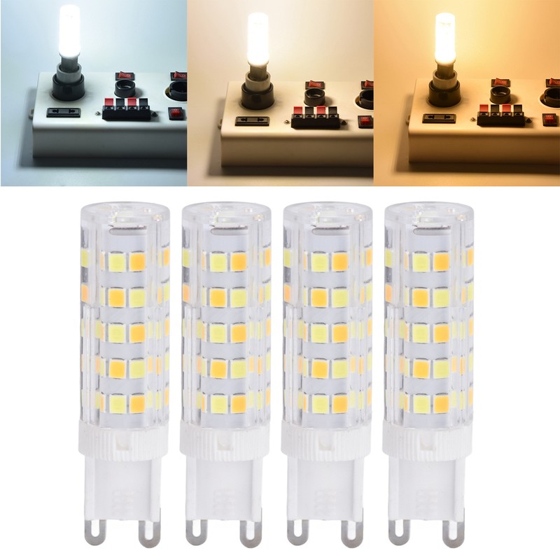 10PCS G9 LED Lamp Dimmable Ceramic LED Bulb Replace Halogen