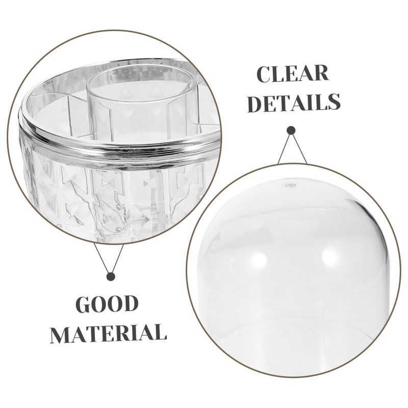 Gadpiparty Makeup Brush Holder Rotating Cup Pen Cup Stationery Organizer