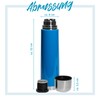 GRÄWE Thermos Flask, Stainless Steel Drinking Bottle, 1 Litre, Thermos