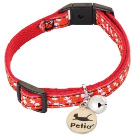 ペティオ (Petio) 首輪 猫小町カラー 金魚 オレンジ 猫用