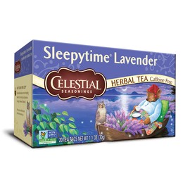 Celestial Seasonings Sleepytime Lavender Herbal Tea (Pack of 6)