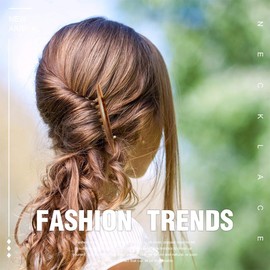 EAVUYIS Set of 4 Hair Side Combs, French Twist Comb, Hair Clips with Teeth for Fine Hair Accessories, Women, Girls (Black, Brown)