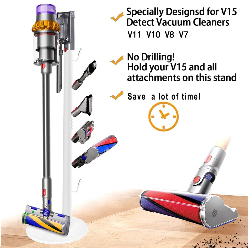 Freestanding Vacuum Stand Holder Compatible with V15 Detect, V11 V10