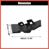 ACROPIX 4 Pcs Car Door Pull Strap End Cap Repair