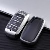SANRILY Soft TPU 6 Button Key Fob Cover for Dodge