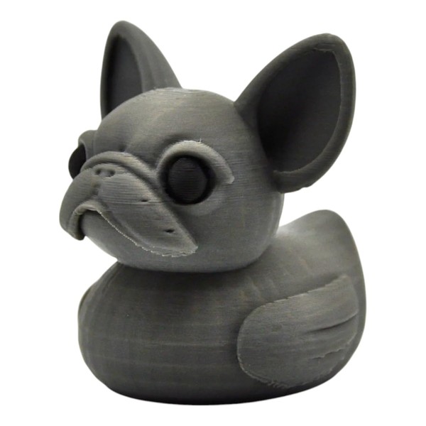 French Bulldog Duck Figurine – Funny Dashboard Duck Décor &