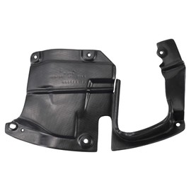 TRQ Front Left Inner Fender Liner Black Drivers Side Compatible with 2009-2013 Mazda 6 MA1250112