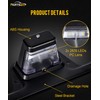 Partsam LED License Plate Light Waterproof 12V DC License Tag