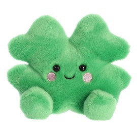 Aurora Aurora? Adorable Palm Pals? Chance Clover? Stuffed Animal - Pocket-Sized Play - Collectable Fun - Green 5 Inches