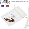 Camila Paris CP2316 French Hair Barrettes, Flexible Ponytail Holder No
