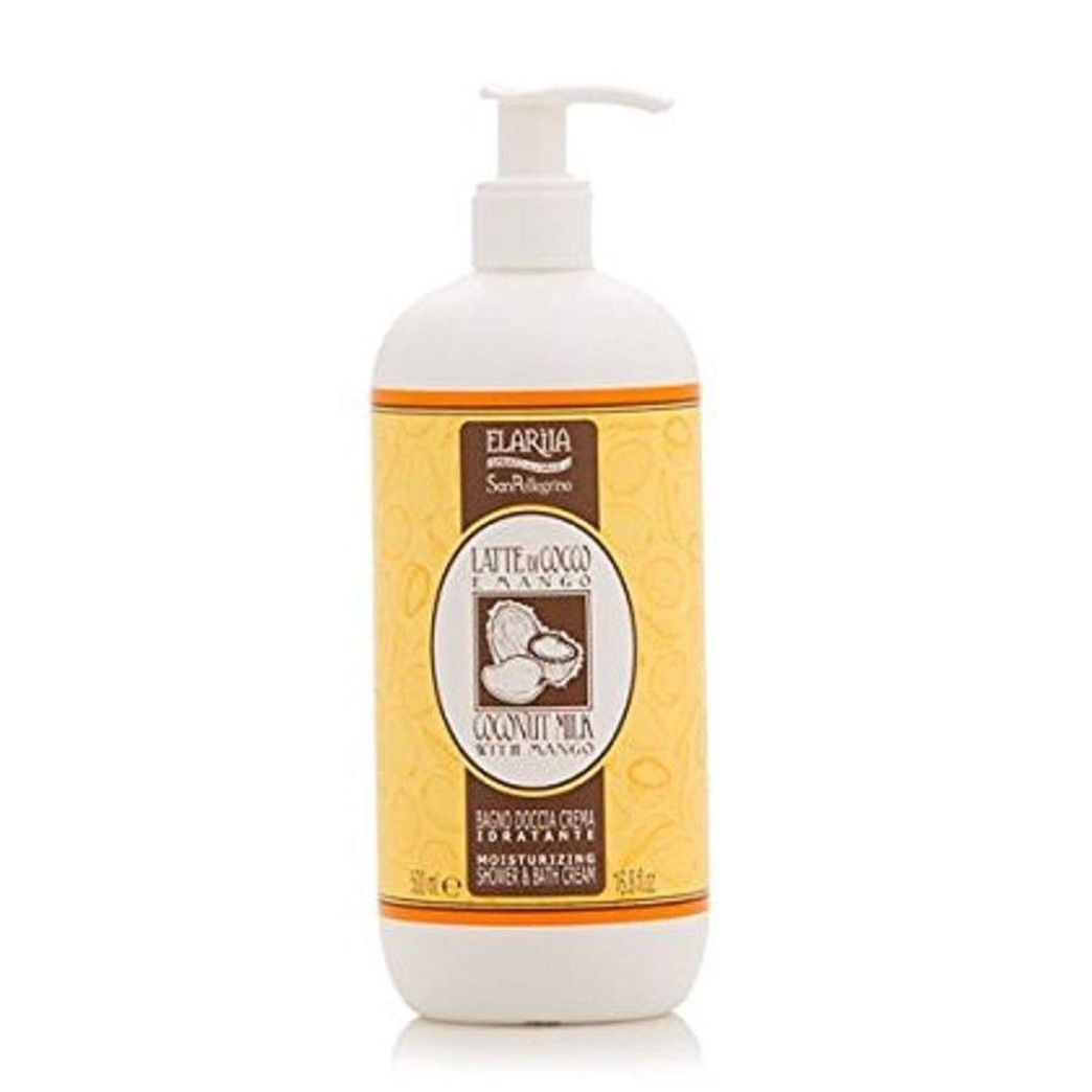 Perlier Elariia Coconut Milk with Mango Moisturizing Shower & Bath Cream 16.8 Fl. Oz.