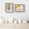 Frametory, Floating Picture Frame 8x10 - Rose Gold Aluminum Metal