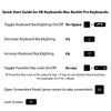 KB Covers Logic Pro Backlit Keyboard | Color-Coded Shortcuts for