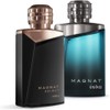  Ésika - Set de Perfume Masculino Magnat + Magnat Select de Larga Duración