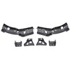 ECOTRIC 6Pcs Front Bumper Brackets Compatible with 2011-2014 Silverado 2500HD