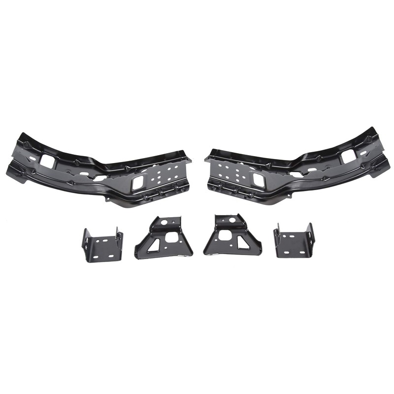 ECOTRIC 6Pcs Front Bumper Brackets Compatible with 2011-2014 Silverado 2500HD