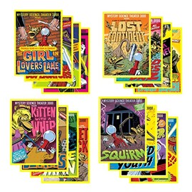 Mistie 3000 Box Art Stickers: Series 4 - Set of 16 Stickers