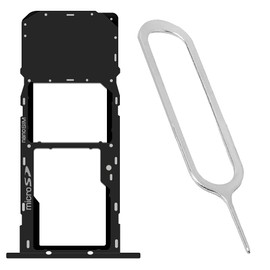 Perfectly Fit Premium Durable SIM and Memory Card Tray Holder w/SIM Card Ejection Pin Compatible with LG K51 LM-K500MM Metro by