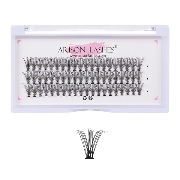 DIY Eyelash Extensions Cluster Lashes 20D 0.07C Curl 14mm Individual