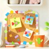 3260Pcs Foam Shape Stickers,EVA Foam Stickers with Assorted Shapes Colors