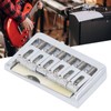 Hardtail Bridge with Saddles Metal 6 String Fixed Replacement for