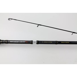 Savage Gear SG2 274 cm 15-42 g Shore Game - Spinning Rod for Bass Fishing & Zander Fishing, Rubber Fish Rod for Predatory Fish, Predator Fishing Rod for Rubber Shads & Wobblers