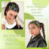 NAISKA Green Star Hair Accessories - Non-Slip Snap Barrettes and