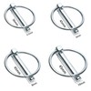 Leliafleury 5Pcs Lynch Pin 8mm x 45mm Yoke-End Locking Pins