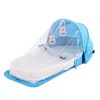 Portable Baby Crib Soft Cotton Foldable Storage Infants Travel Sleeping