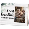 Great Grandparents Picture Frames,Great Grandkids Make Life Grand Wood Photo