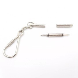 Hilco Optical 4 Way Screw Driver Keychain Regular, Phillips, Hex