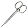 Tijera Punta Fina Curva Para Manicure Aashta Premium PS-269