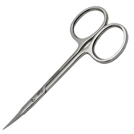 Tijera Punta Fina Curva Para Manicure Aashta Premium PS-269
