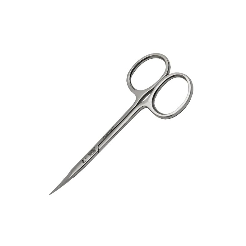 Tijera Punta Fina Curva Para Manicure Aashta Premium PS-269