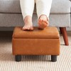 BAKSEA Small Foot Stool Under Desk Foot Stools Ottoman Footstool