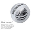 White Wrist Trainer Ball Auto Start Wrist Strengthener Gyroscopic Forearm