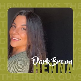 Henna Hair & Beard Dye - 100% Natural & Chemical Free - The Henna GuysÂ CafÃ Oscuro 1 paquete