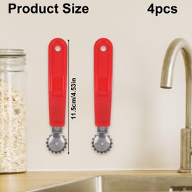 4pcs Tomato Corer Core Tools, Stainless Steel Strawberry Huller Fruit & Vegetable Stem Remover Practical Kitchen Tool for Dessert & Salad Prep