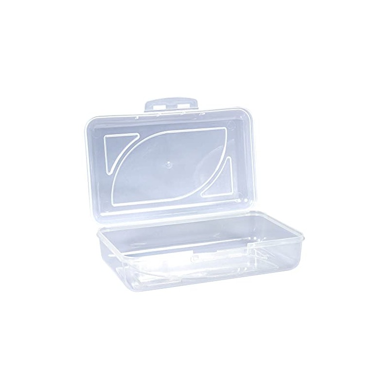 Cra-Z-Art Caja de lápices transparente translúcida caja de lápices