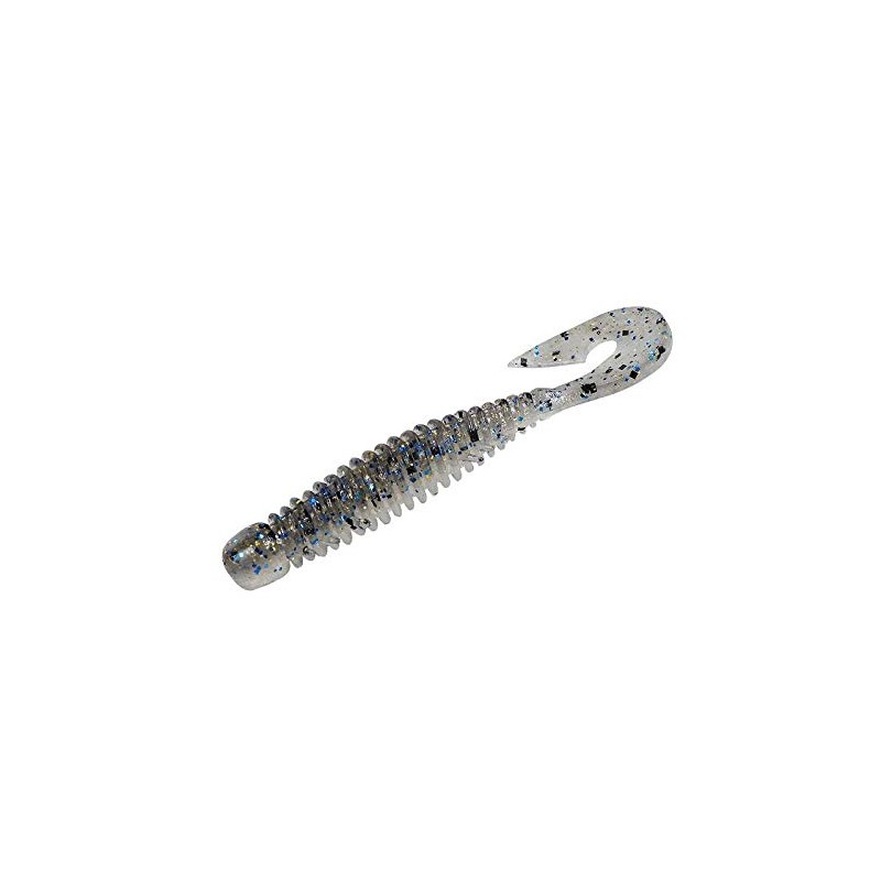 JACKALL Worm Wobbling 2.5" Bluegill/Pearl White Lure