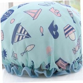 2pcs Lady Shower Caps Woman Shower Caps Sleep Bonnet Hair Cover for Shower Bath Bonnet Shower Bonnet Sleep Cap Waterproof Shower Caps Bath Caps Waterproof Eva Bath Caps FOMIYES