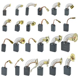 ZDRU 72Pcs Electric Motor Carbon Brushes Set, 24 Different Sizes