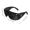 Totority Safety Goggles - Black Adjustable Protective Eyewear for Industrial