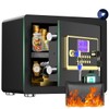 Safe Box with Digital Keypad & Alarm System - Electronic