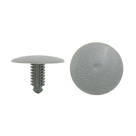 sourcing map Auto Car Door Fender Bumper Nylon Rivets Fastener Retainer Push Clip Gray 50Pcs