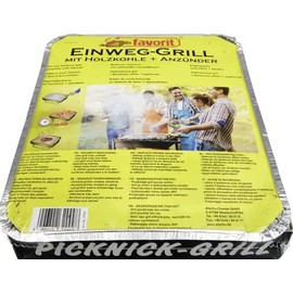 nv Favorit 2999 Disposable or Picnic Barbecue